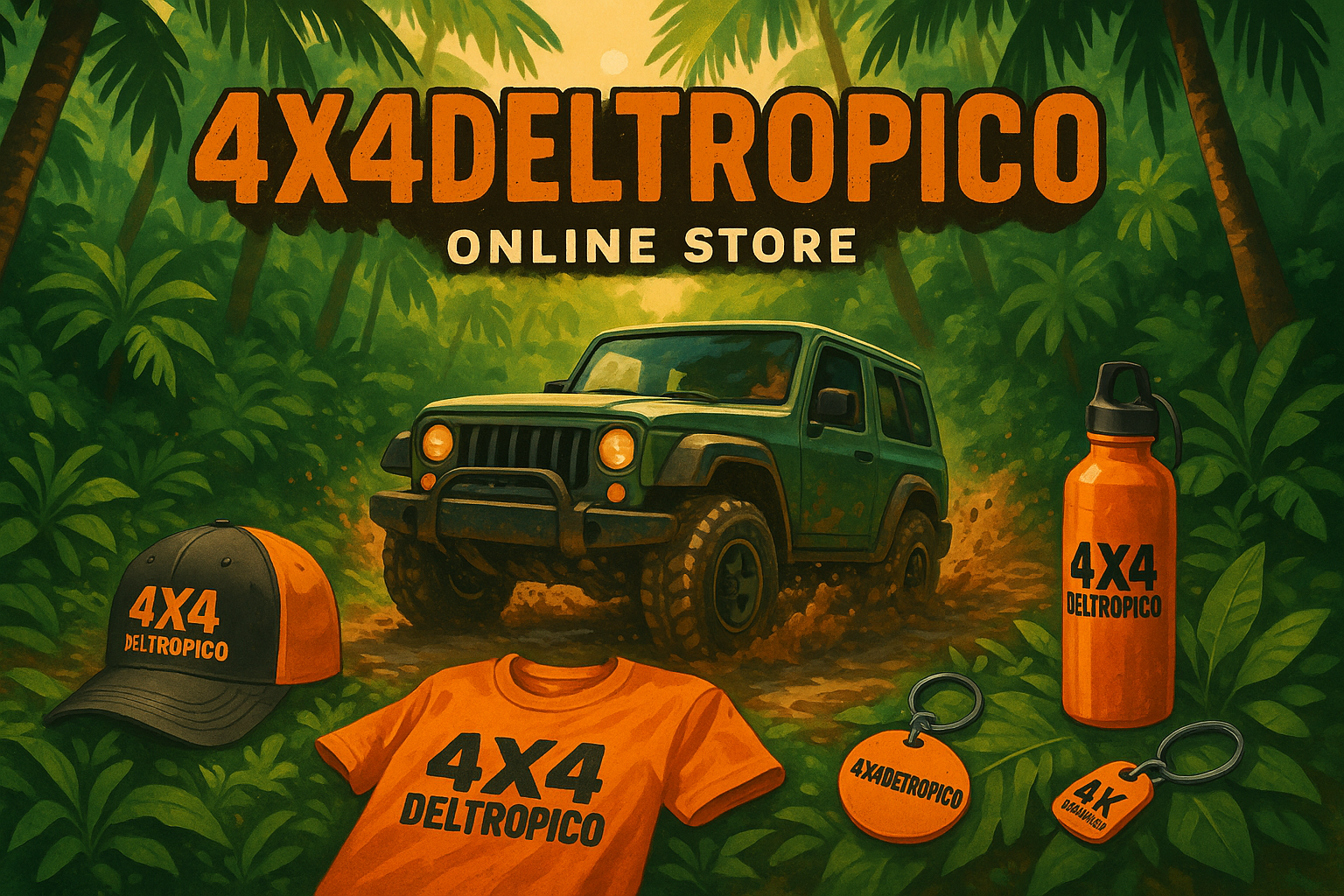 la tienda se llama 4x4deltropico